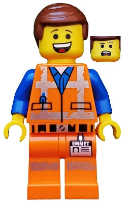 TLM180 Emmet - Lopsided Grin / Confused, Worn Uniform