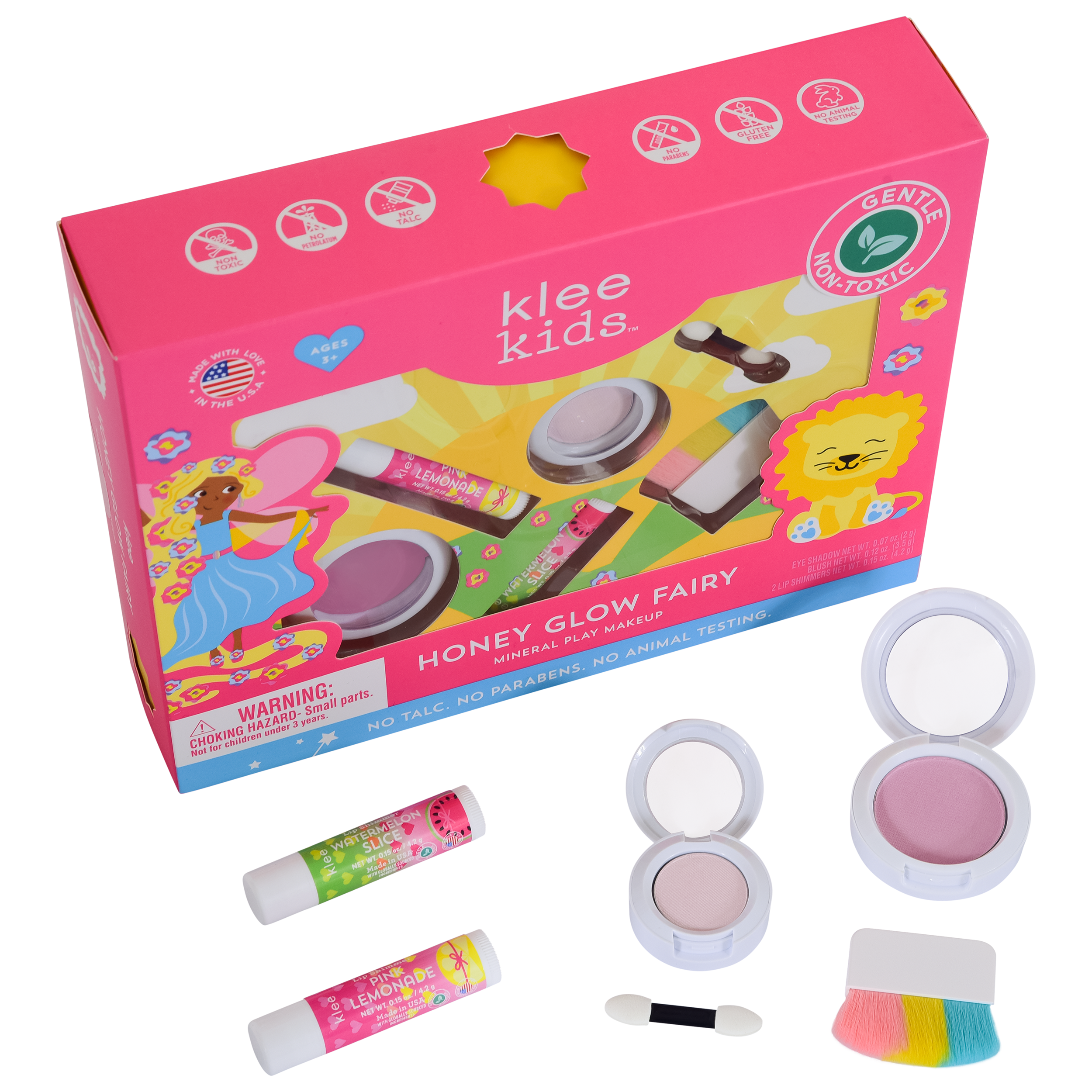 Honey Glow Fairy - Klee Kids Play Makeup 4-PC Kit