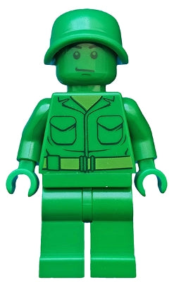 TOY001 Green Army Man - Plain