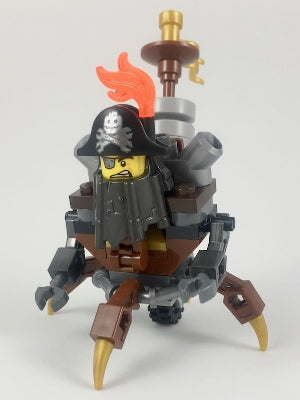 TLM106 MetalBeard - Four Legs and One Wheel Body