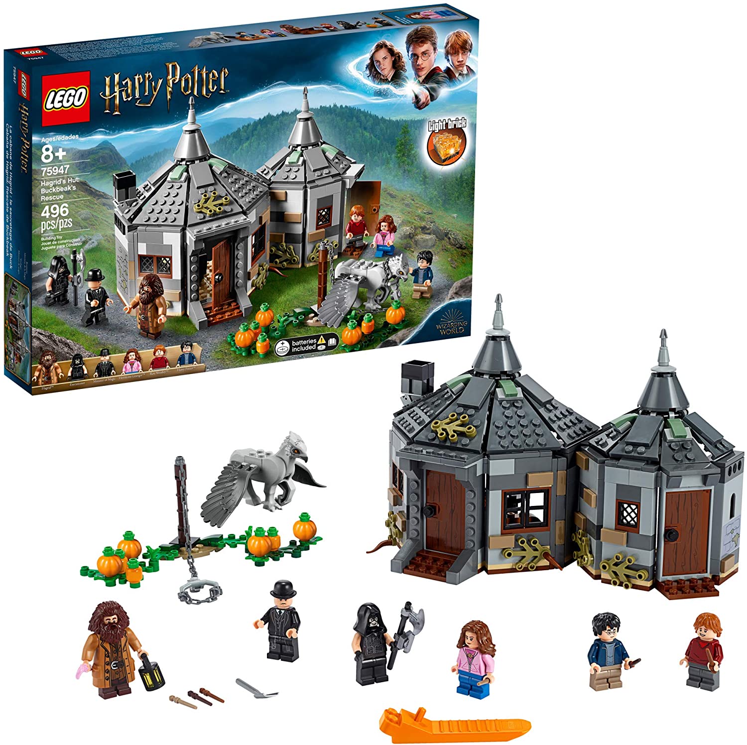 75947 Hagrid's Hut: Buckbeak's Rescue (Retired) (New Sealed)