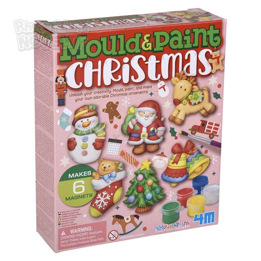 3D Mould & Paint - Christmas Magnets
