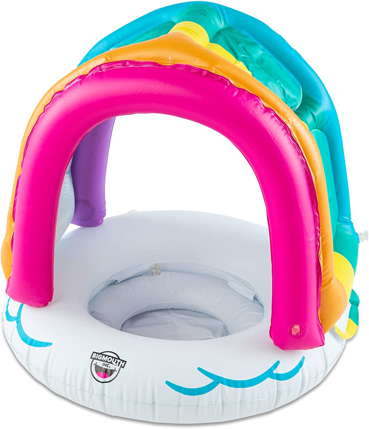 Lil' Rainbow Canopy Pool Float