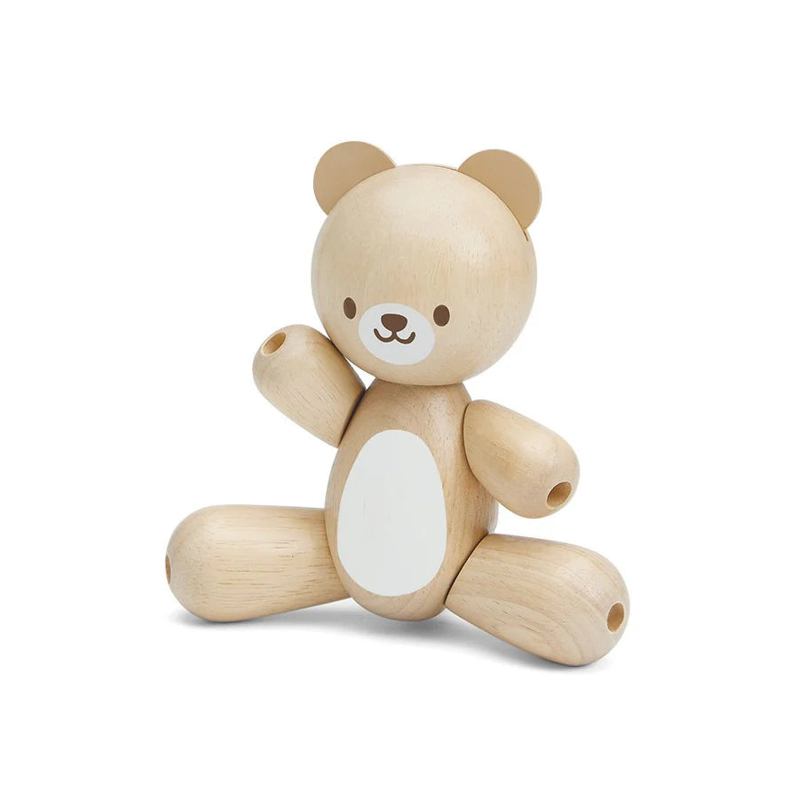 Wooden Bear Grasping Toy