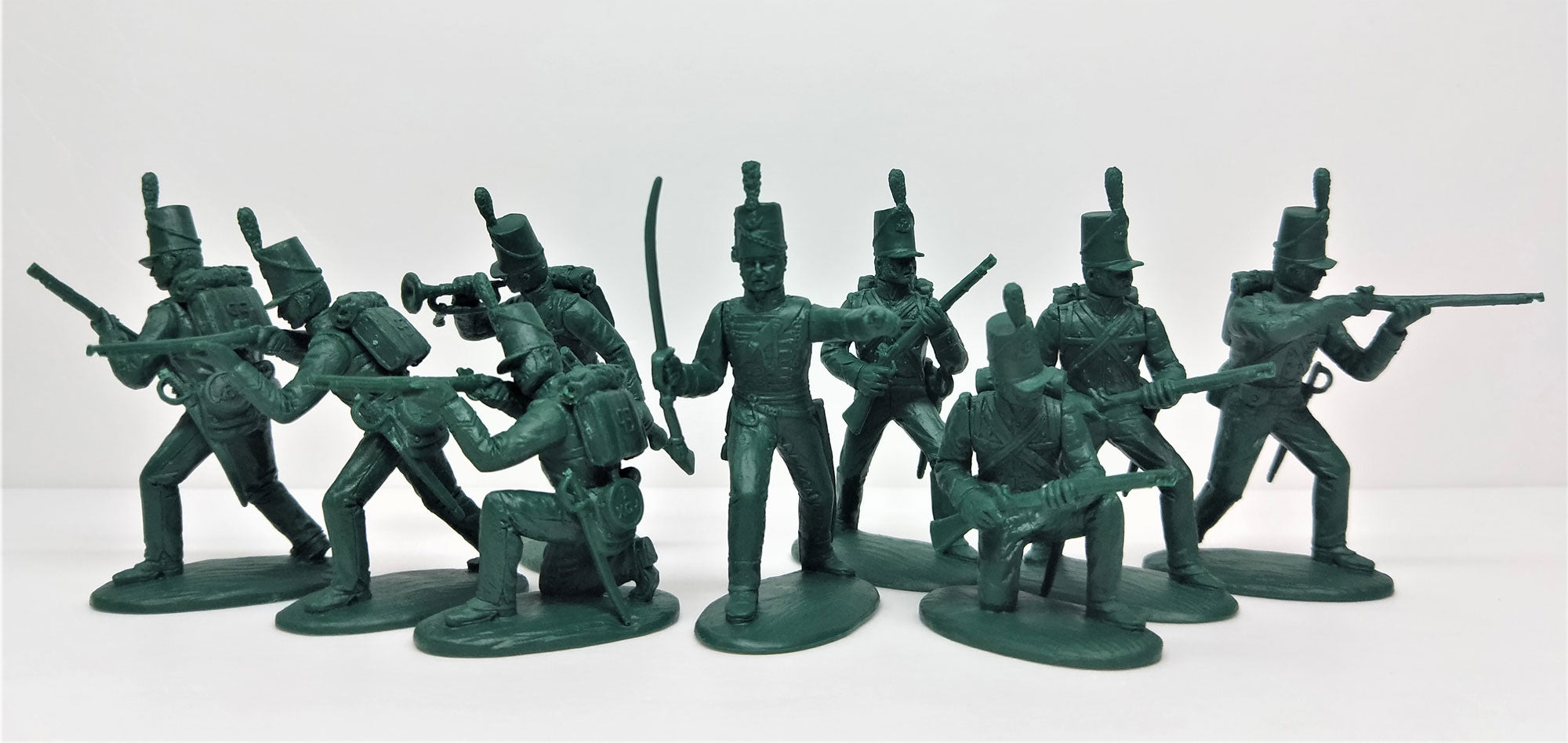 Napoleonic Wars British 95th Rifles 1803 –1815, 54 mm (1/32) Scale Plastic Figures