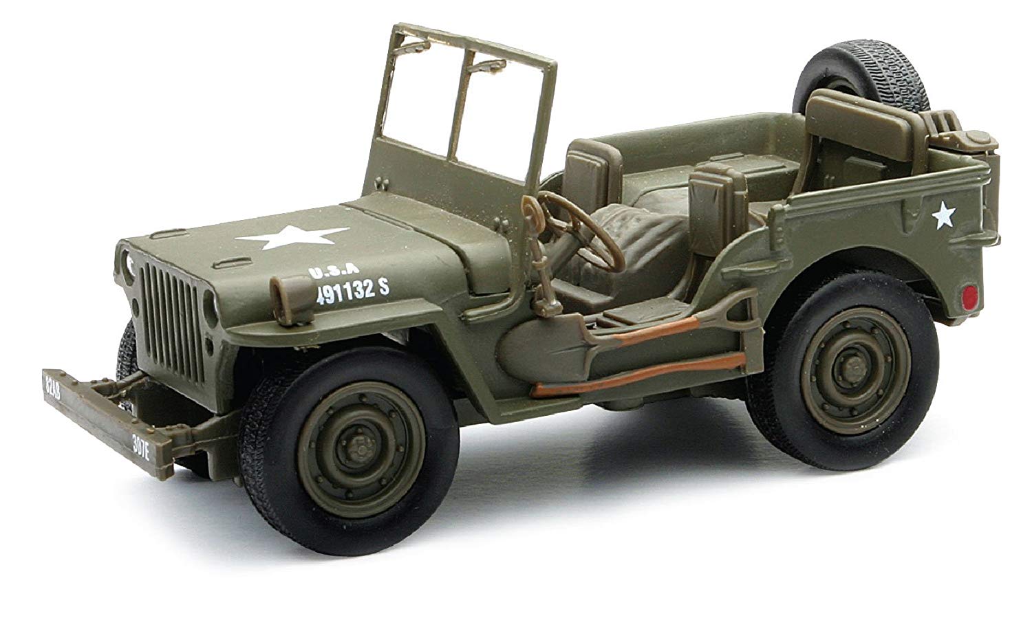 Willys MB Jeep 4 X 4 1:32 Scale Model By New Ray