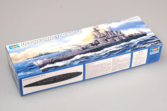 USS Washington Battleship BB-56, 1:700 Scale Model Kit