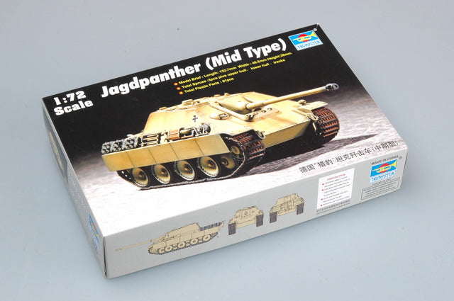 Jagdpanther (Mid Type),1:72 Scale Model Kit
