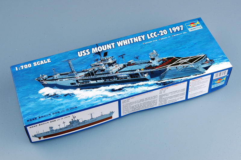USS Mount Whitney LLC-20 1997 1:700 Scale Model Kit