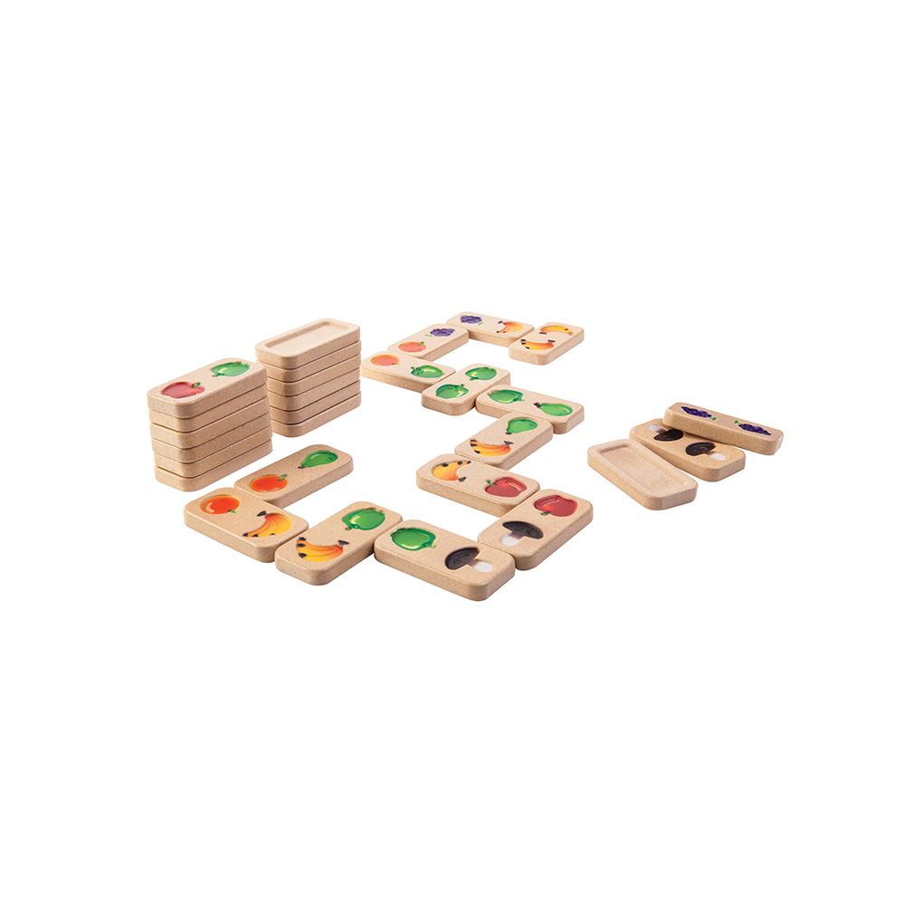 PlanToys Fruit & Veggie Domino (Gradient)
