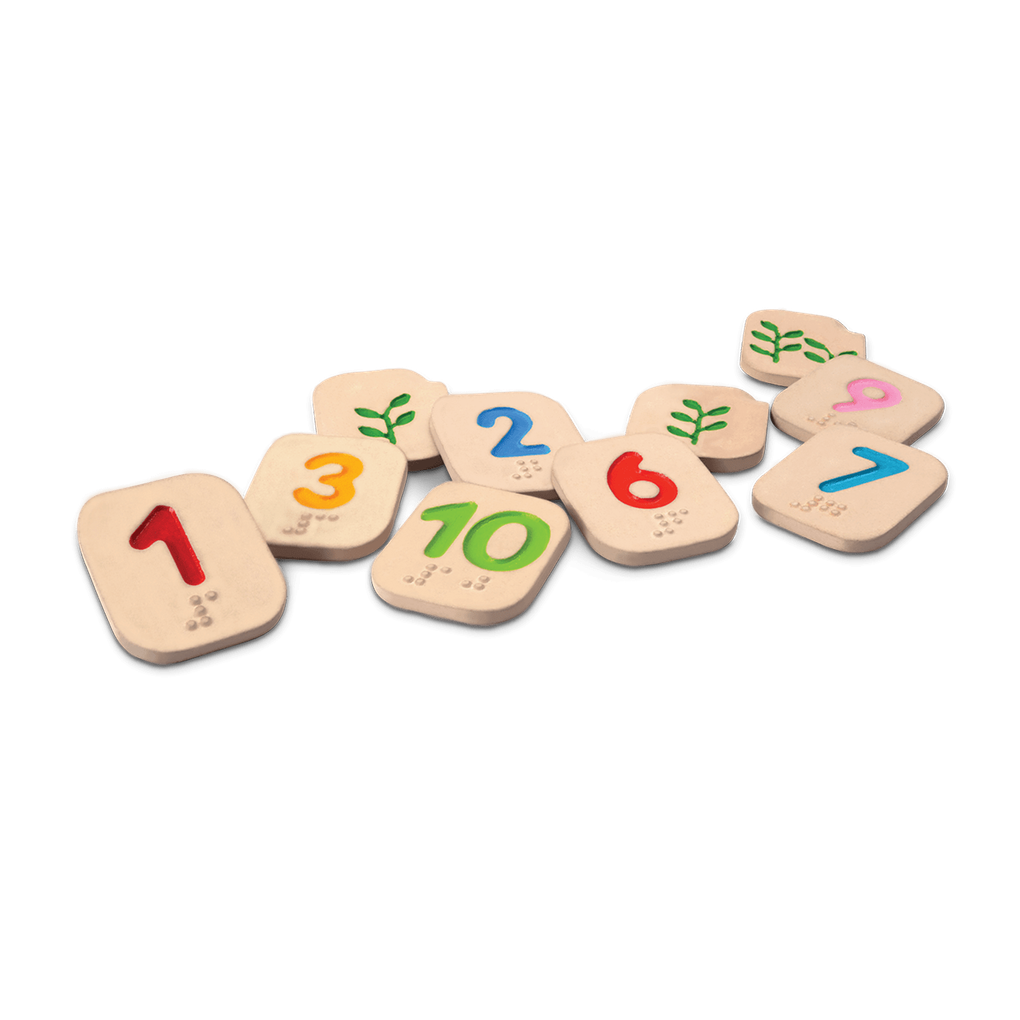 Plan Toys Braille Numbers 1-10