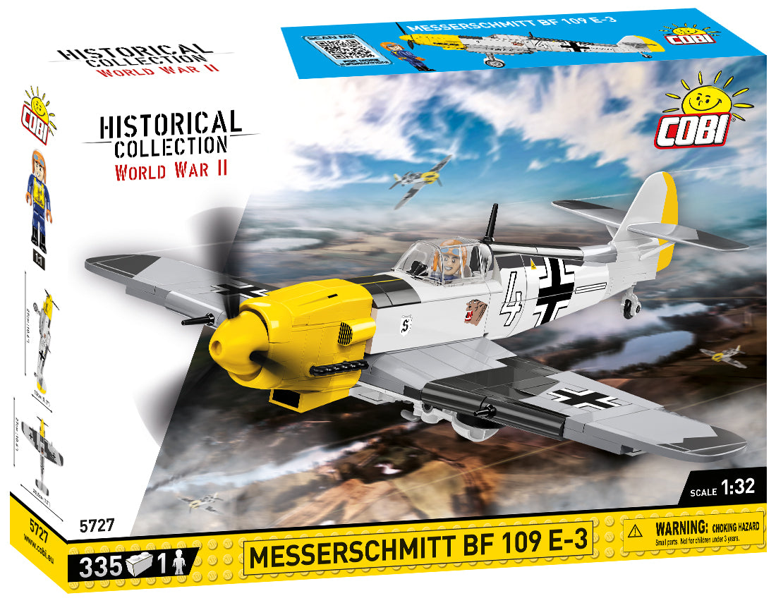 Messerschmitt Bf 109 E-3, 1/32 Scale 333 Piece Block Kit
