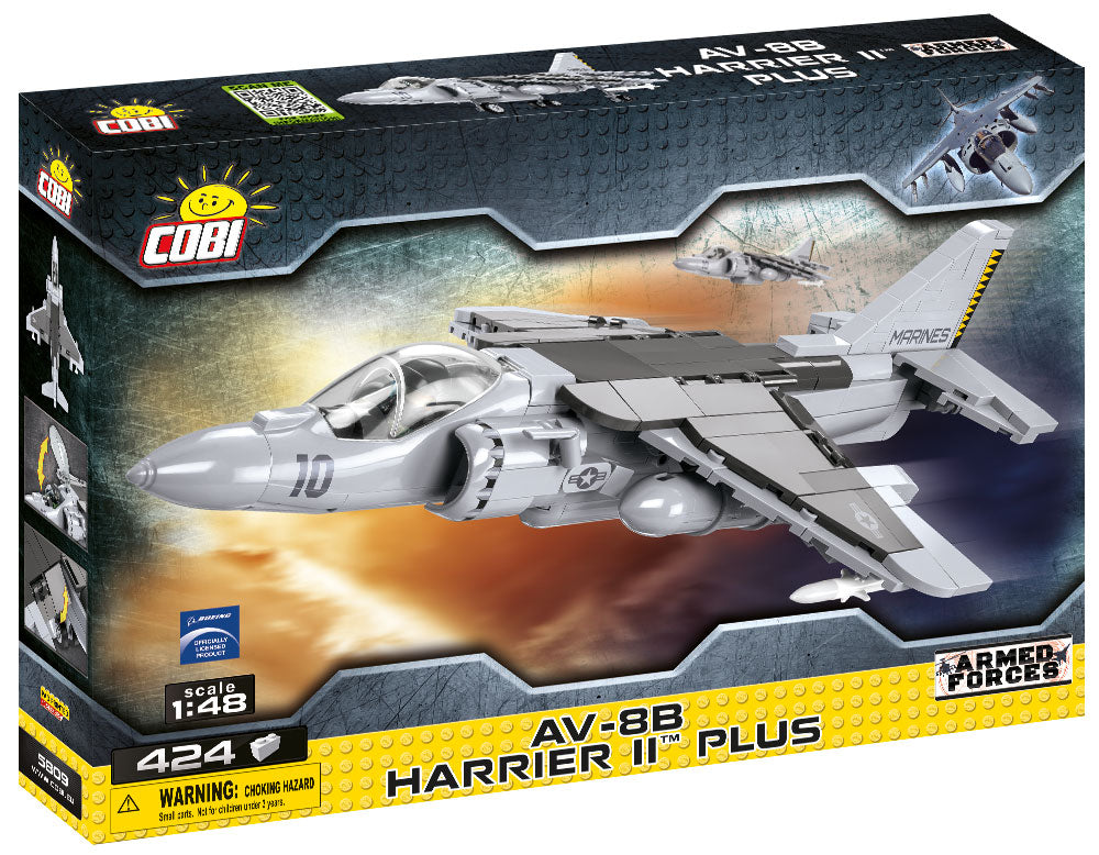 McDonnell Douglas AV-8B Harrier II 424 Piece Block Kit
