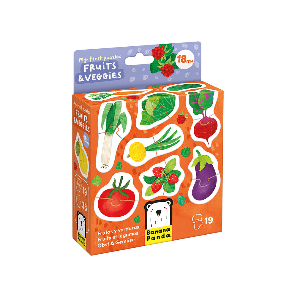 My First Puzzles- Fruits and Veggies