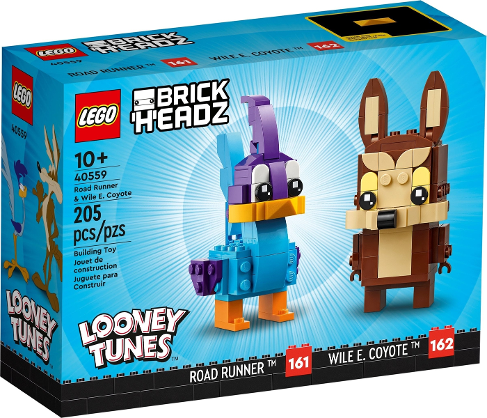 40559 Road Runner™ & Wile E. Coyote™ Brickheadz