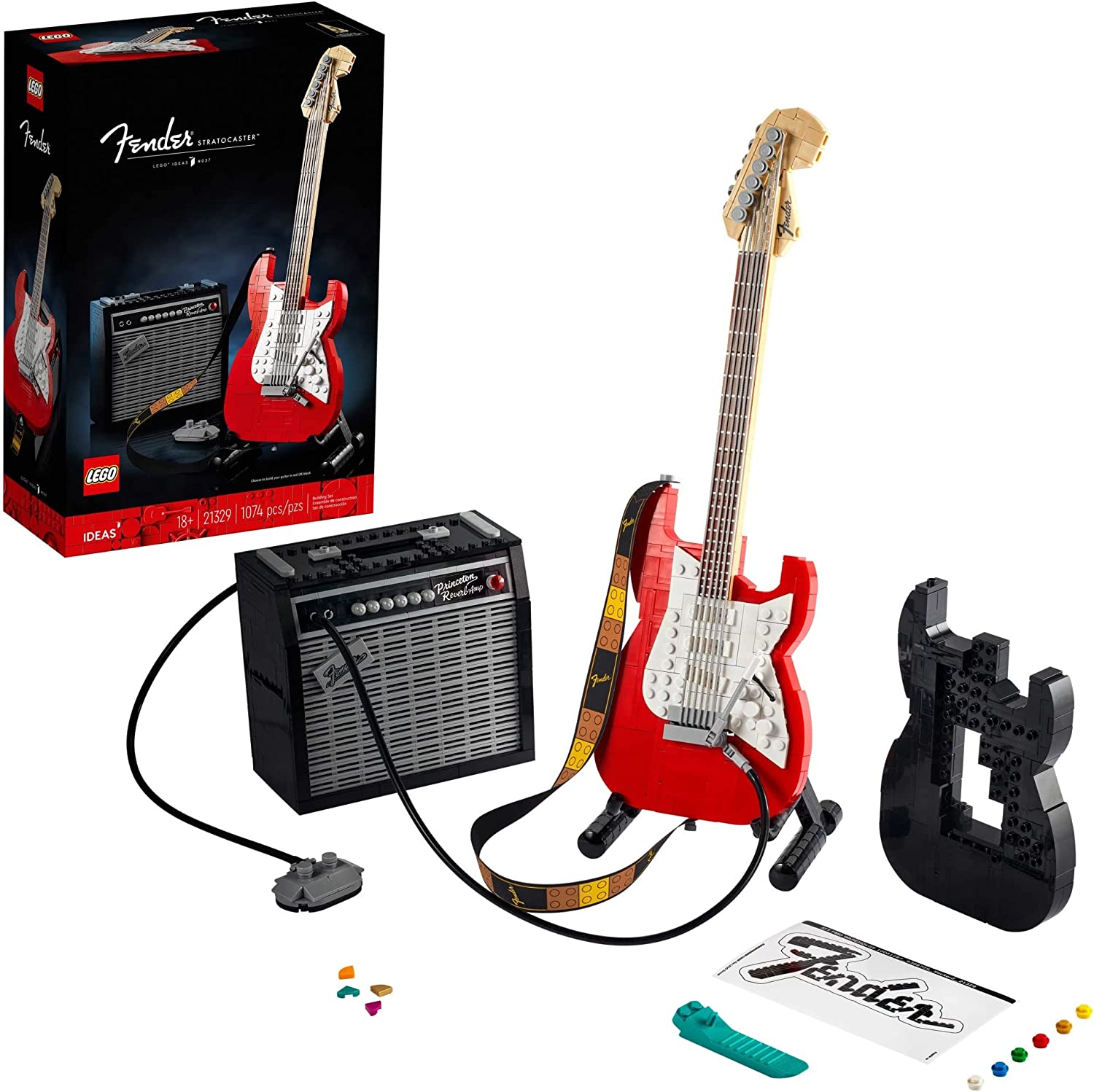 21329 Ideas Fender Stratocaster (Retired) (New Sealed)
