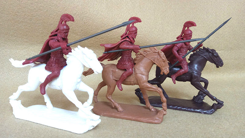 Wars Of Classical Greece: Athenian Cavalry, 60 mm (1/30) Scale Plastic Figures