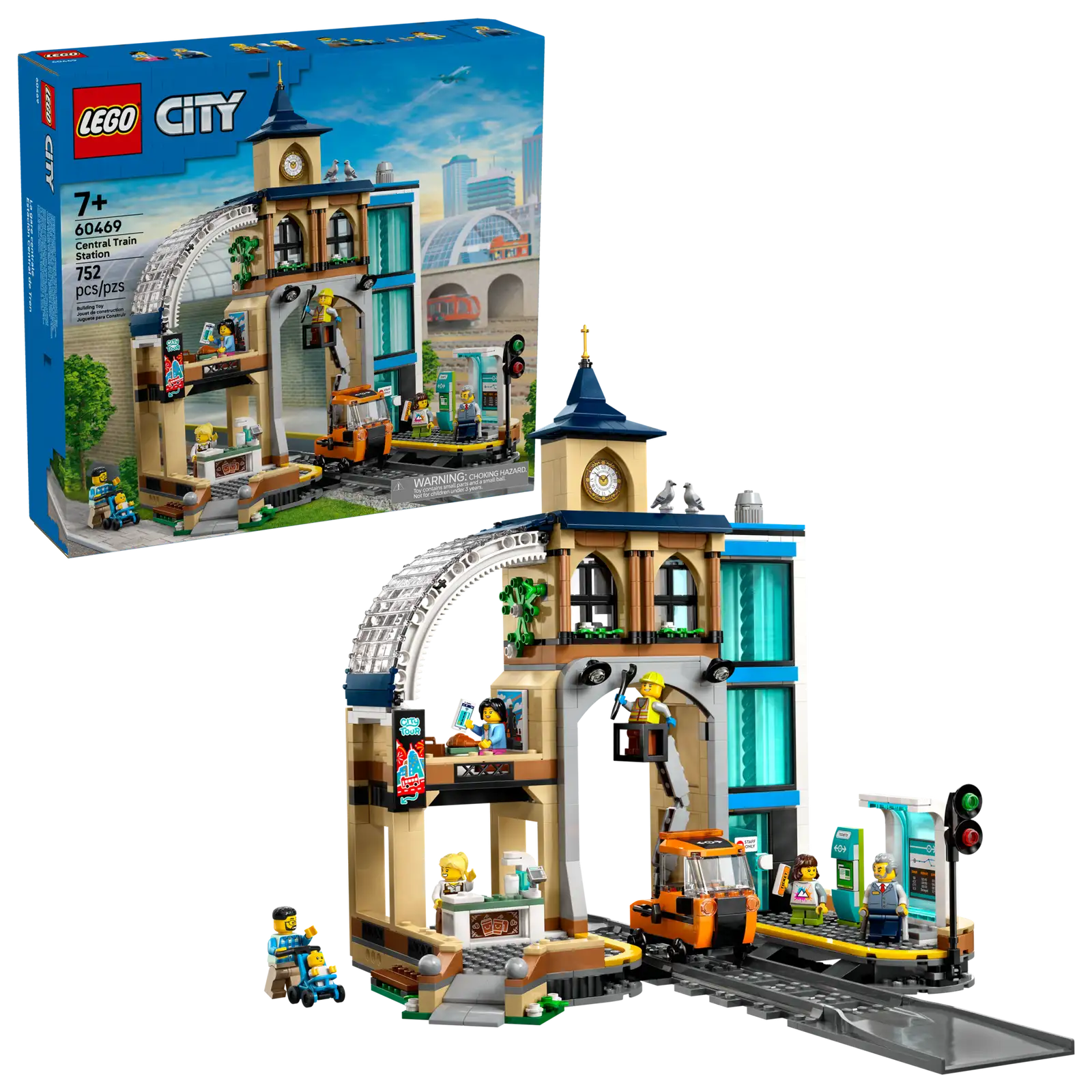 LEGO® City Central Train Station 60469
