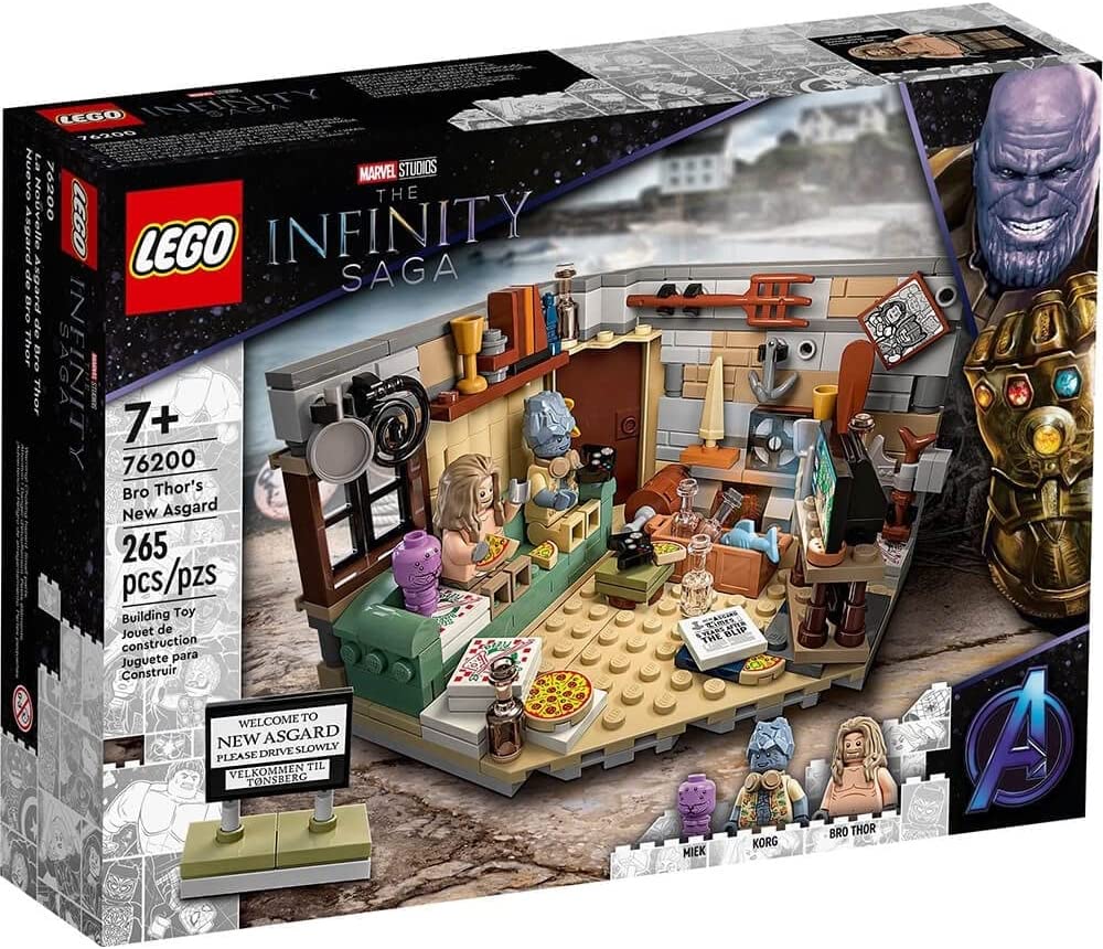 76200 Bro Thor's New Asgard (Retired) (New Sealed)