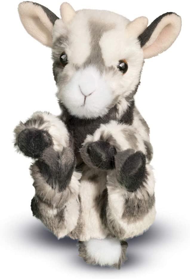 Lil' Baby Grey Goat Handful Plush