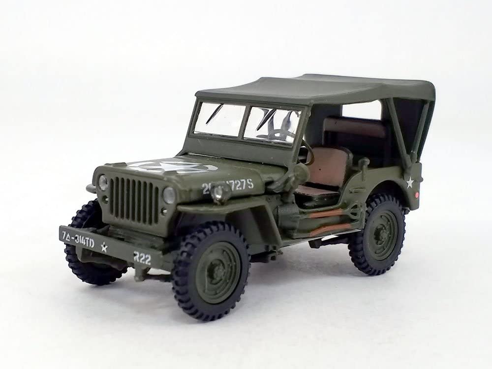 Willys MB Jeep 4 X 4 1:43 Scale Model
