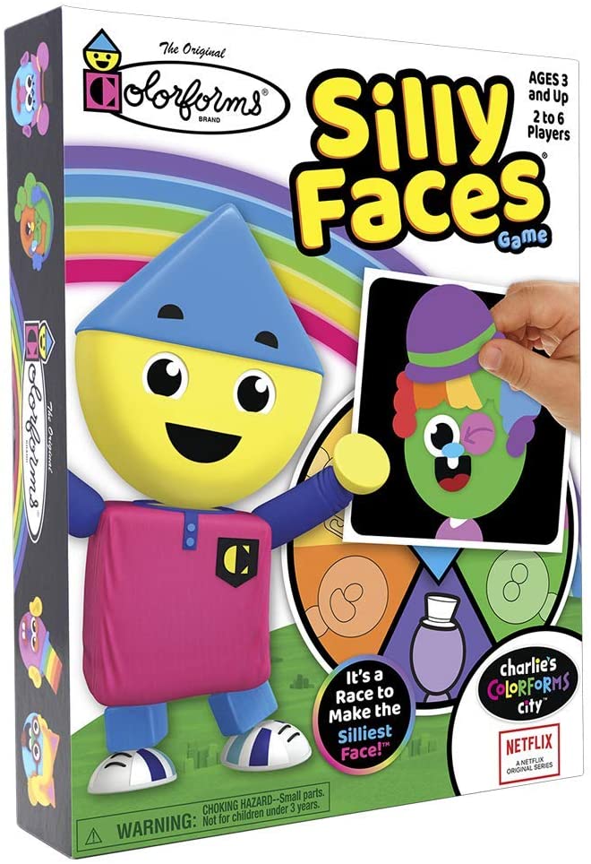 Colorforms Silly Faces Game