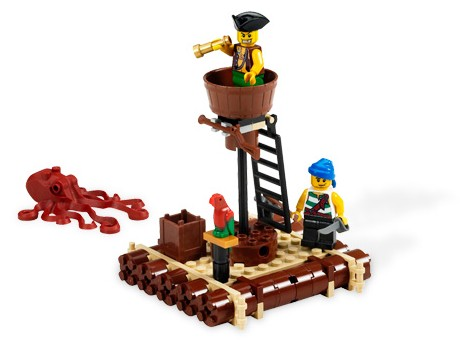 6240 LEGO Pirates Kraken Attack - Certified USED