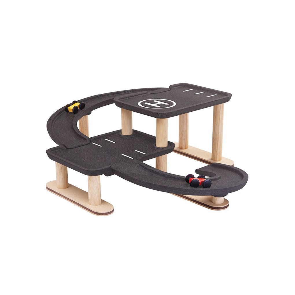 PlanToys Race N Play Parking Garage