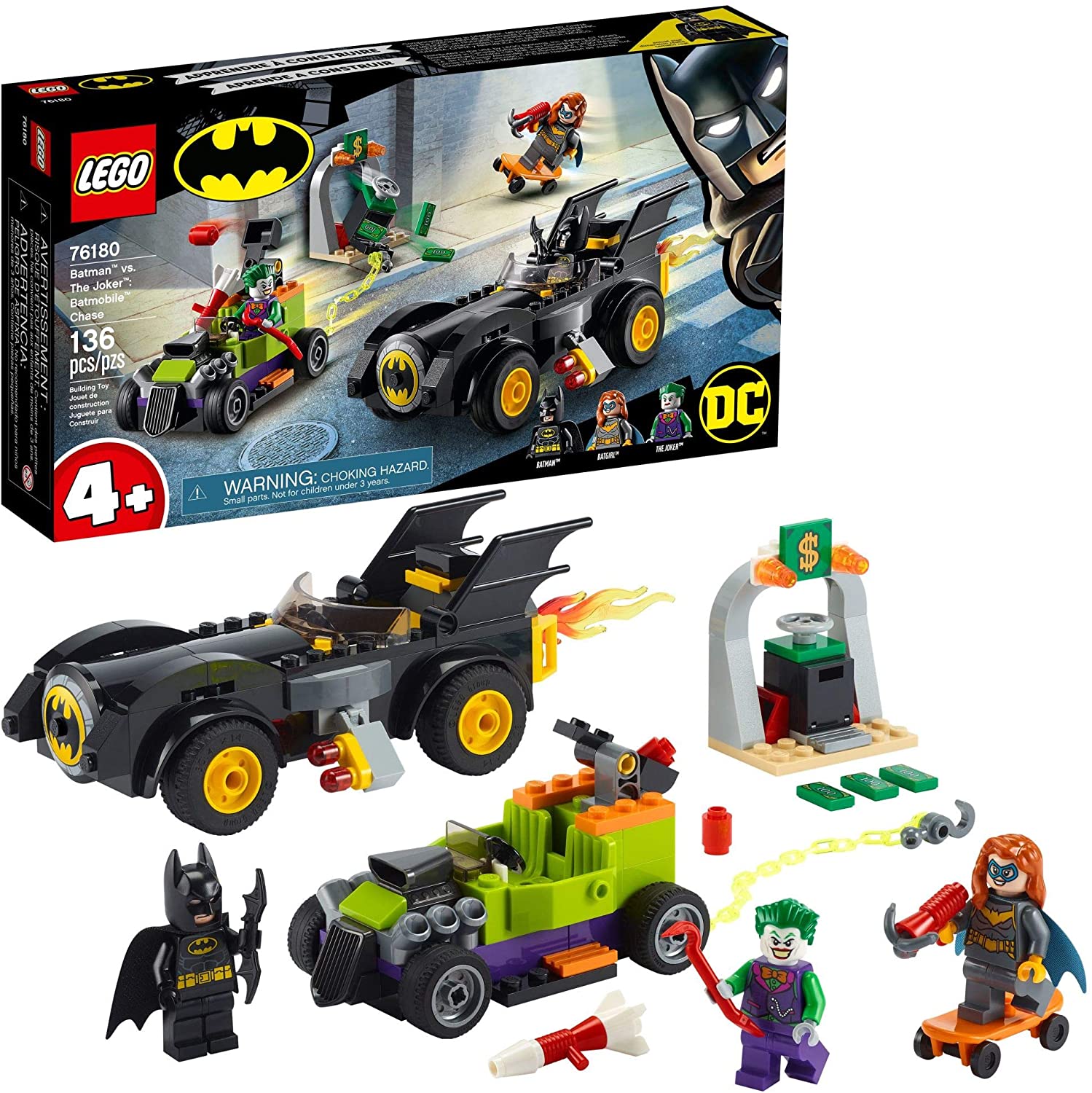 76180 Batman vs The Joker Batmobile Chase (Retired) (New Sealed)