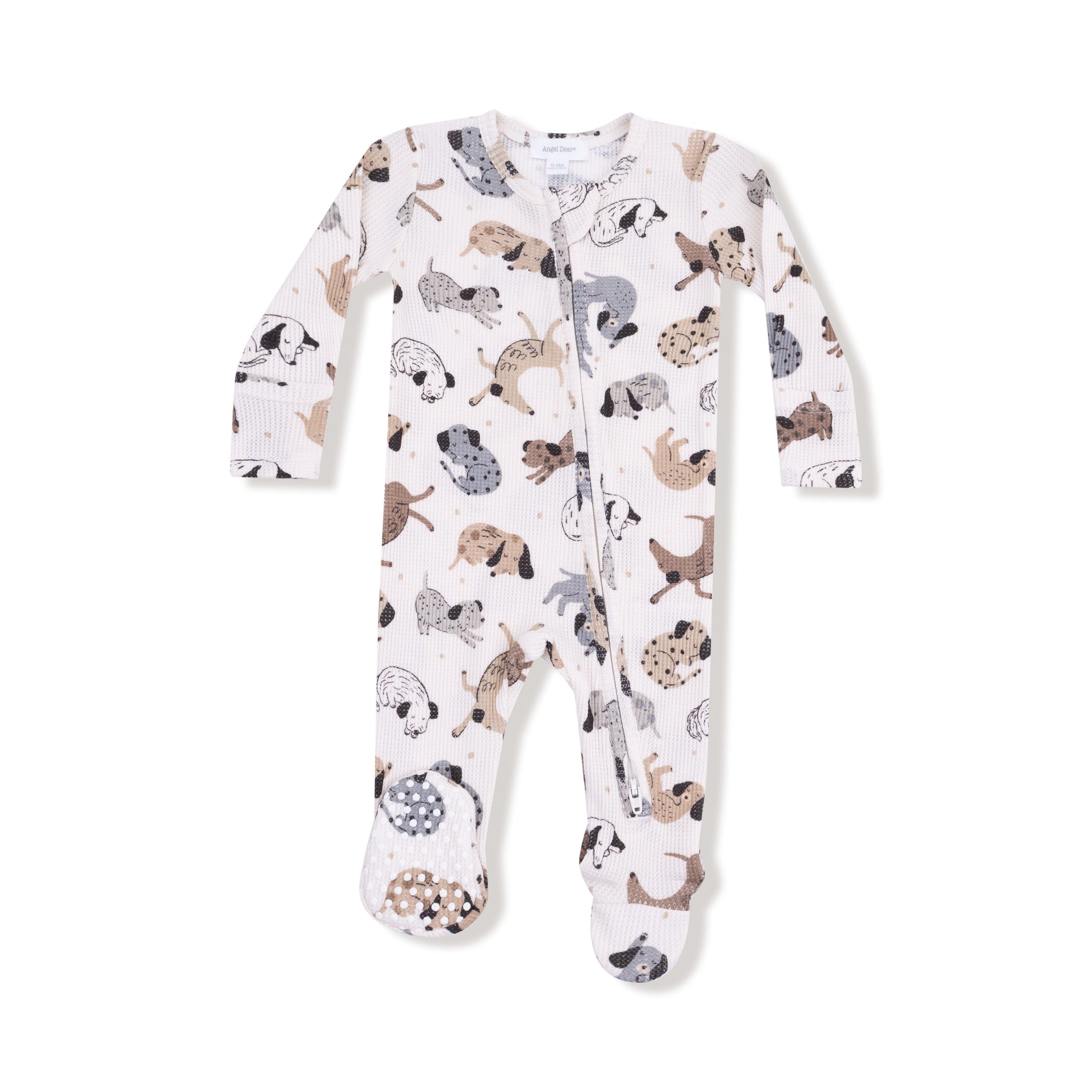 Angel Dear Unisex 2 Way Zipper Footie