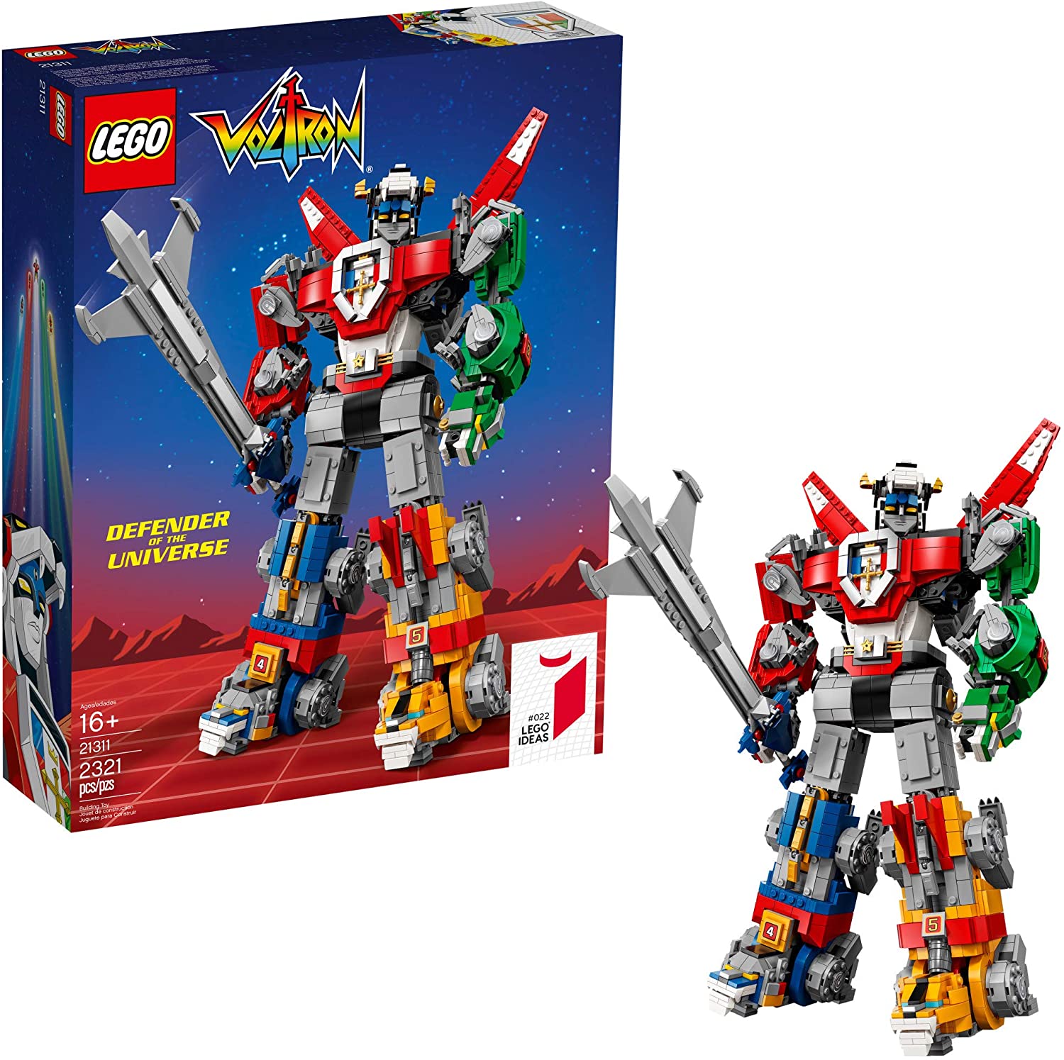 21311 Voltron (Retired) (New Sealed)