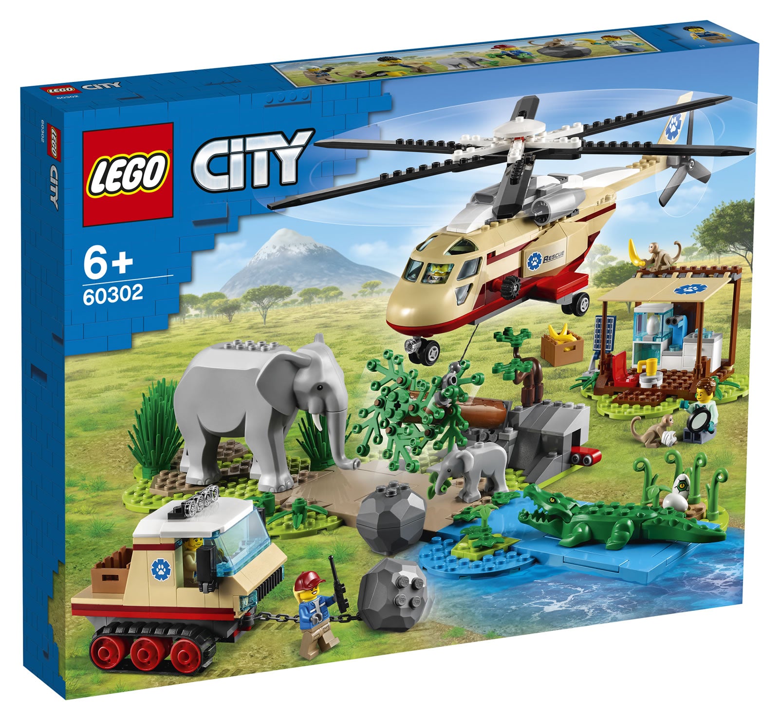 60302 City Wildlife Rescue Operation (Retired) (New Sealed)