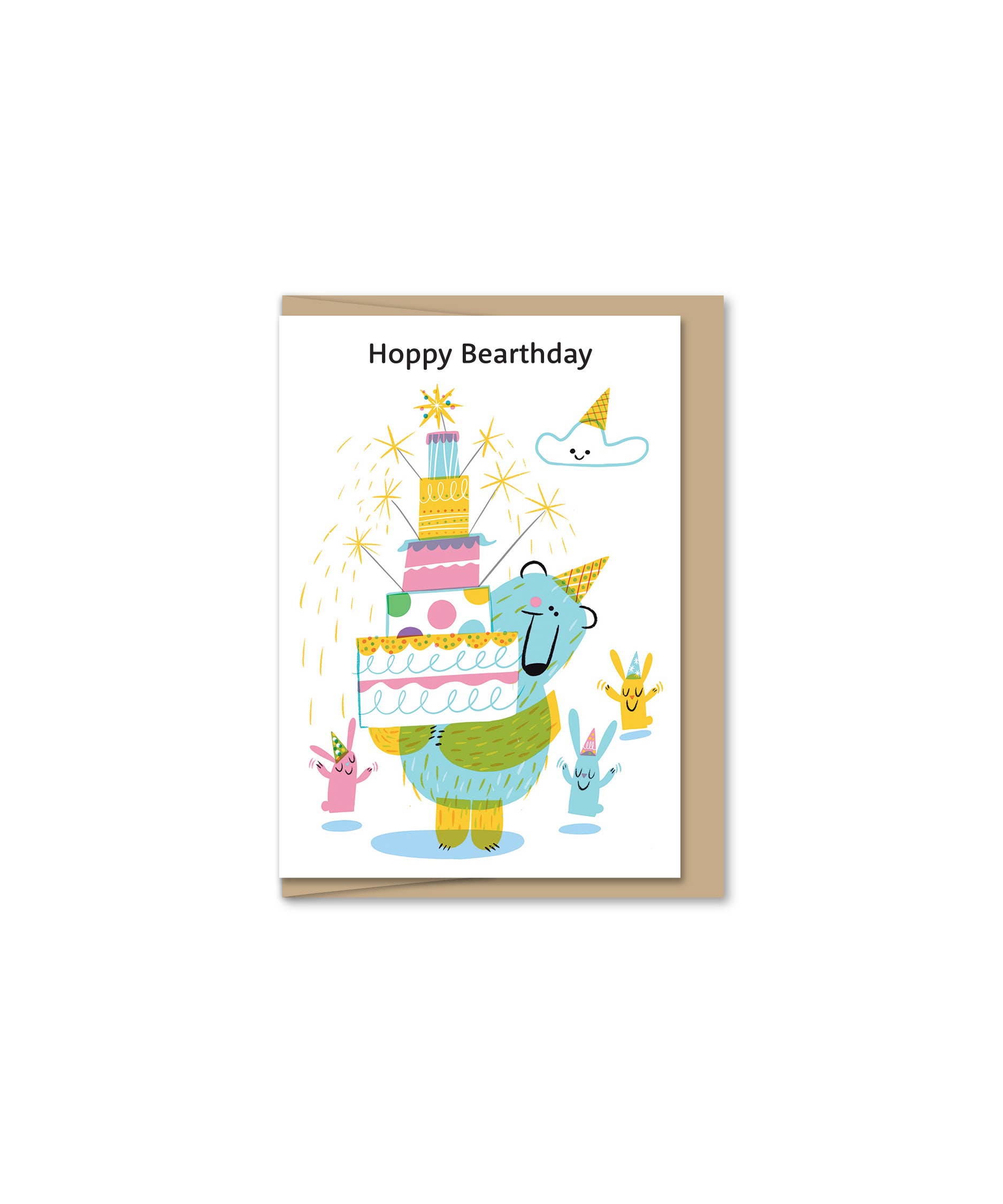 Mini Bearthday Birthday Greeting Card