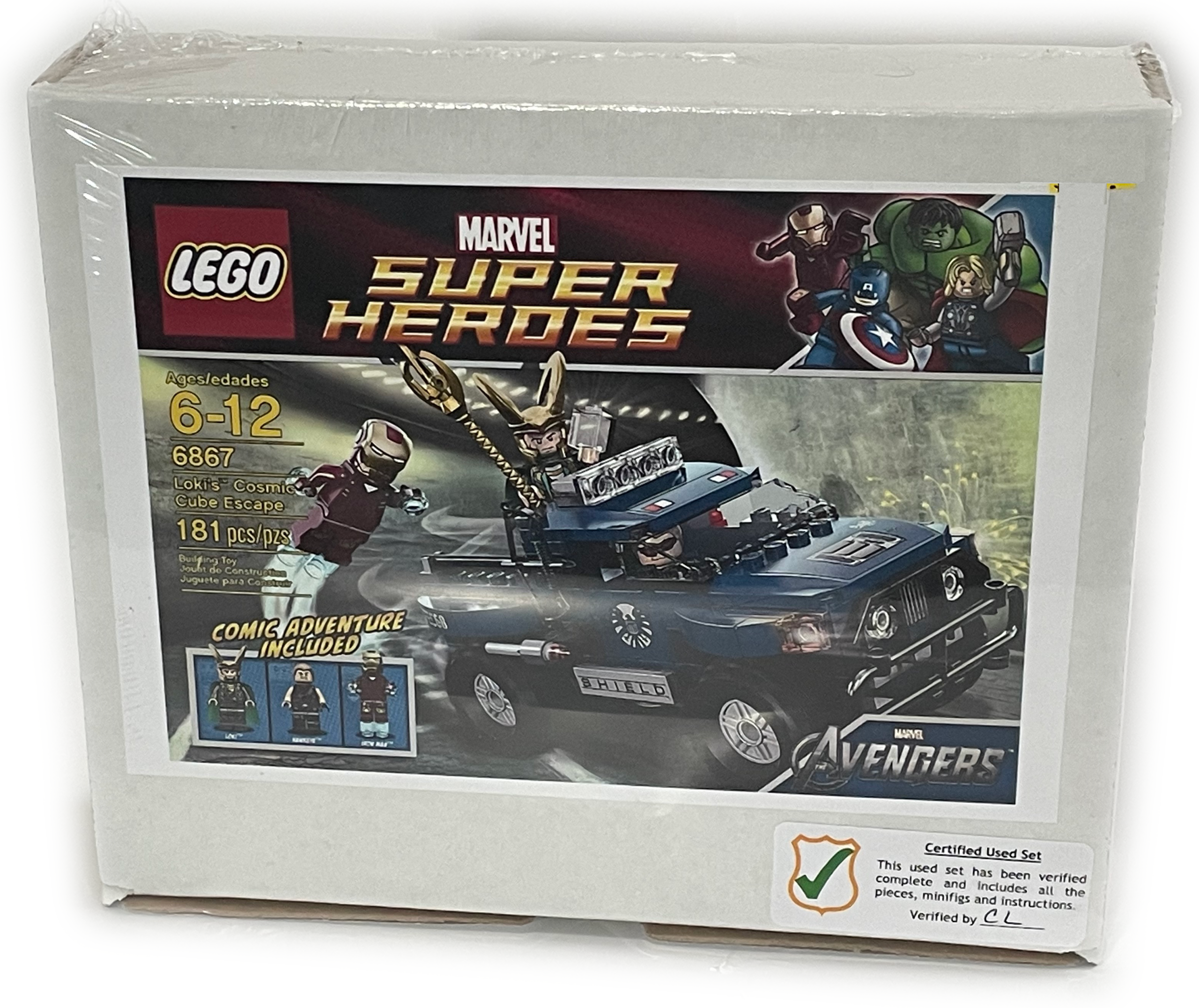 6867 LEGO Marvel Super Heroes - Loki's Cosmic Cube Escape [Retired]