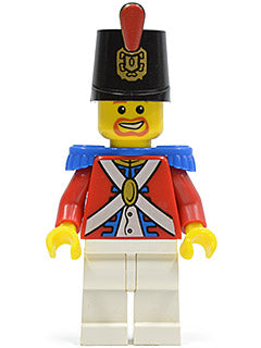 PI098 Imperial Soldier II - Shako Hat Printed, Brown Beard