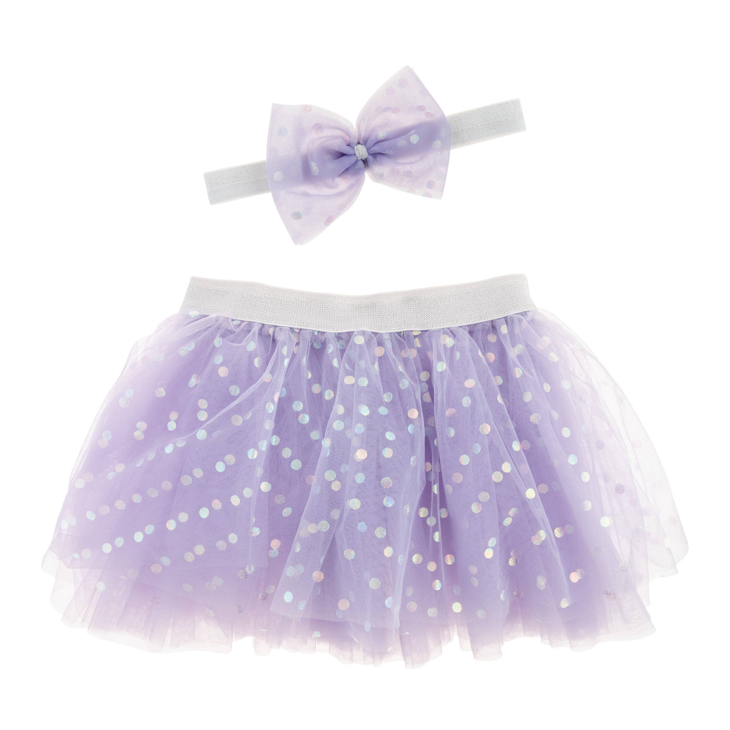 Tutu & Headband Set: Lilac-Large