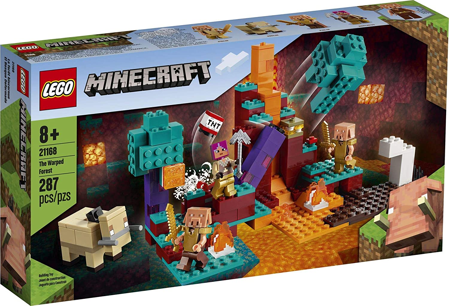 21168 LEGO Minecraft: The Warped Forest (Retired) (New Sealed)