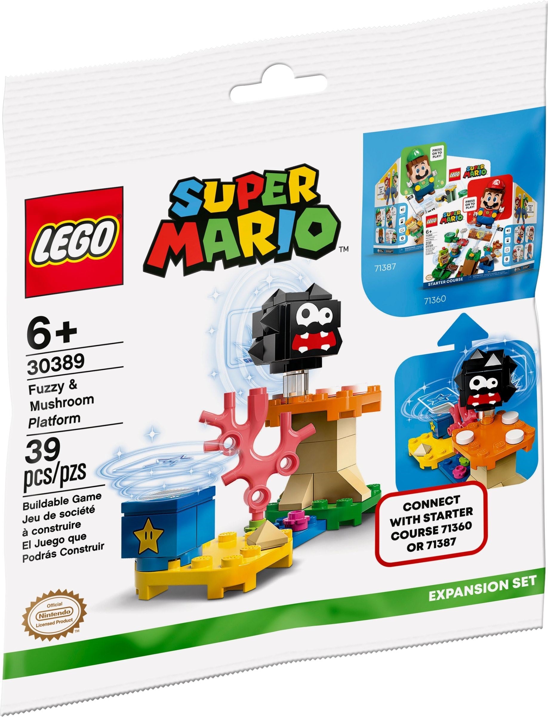 30389 Fuzzy & Mushroom Platform