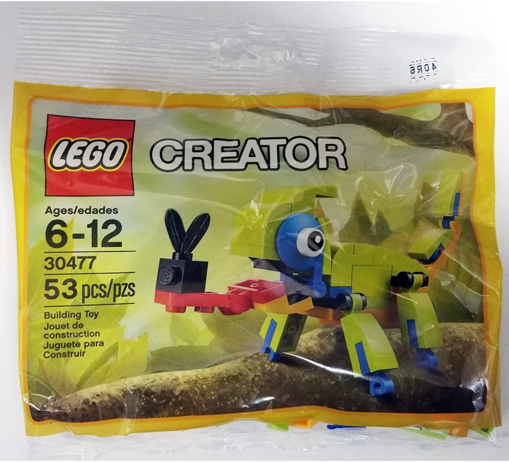30477 Colorful Chameleon Polybag (Retired) (New Sealed)