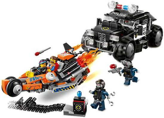 THE LEGO MOVIE 70808 Super Cycle Chase, Retired, Certified in white box, Used