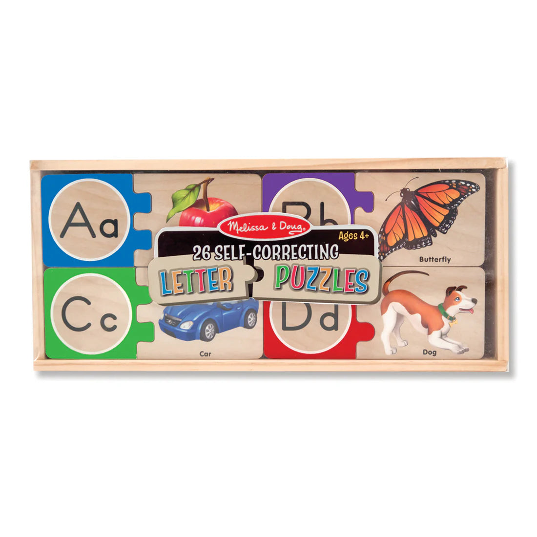 Melissa & Doug 51142 A-Z Self-Correcting Letter Puzzles
