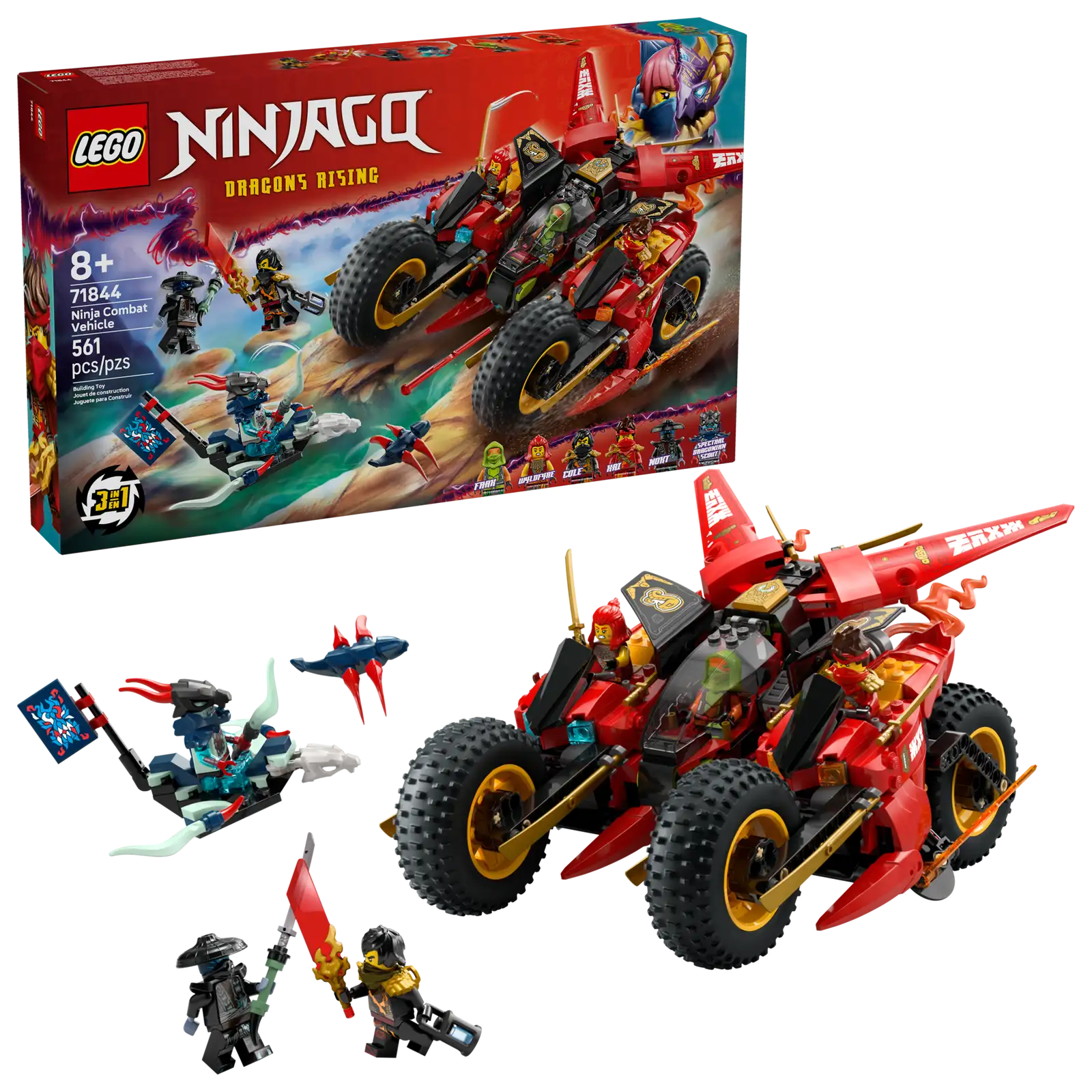 LEGO® NINJAGO® Ninja Combat Vehicle 71844