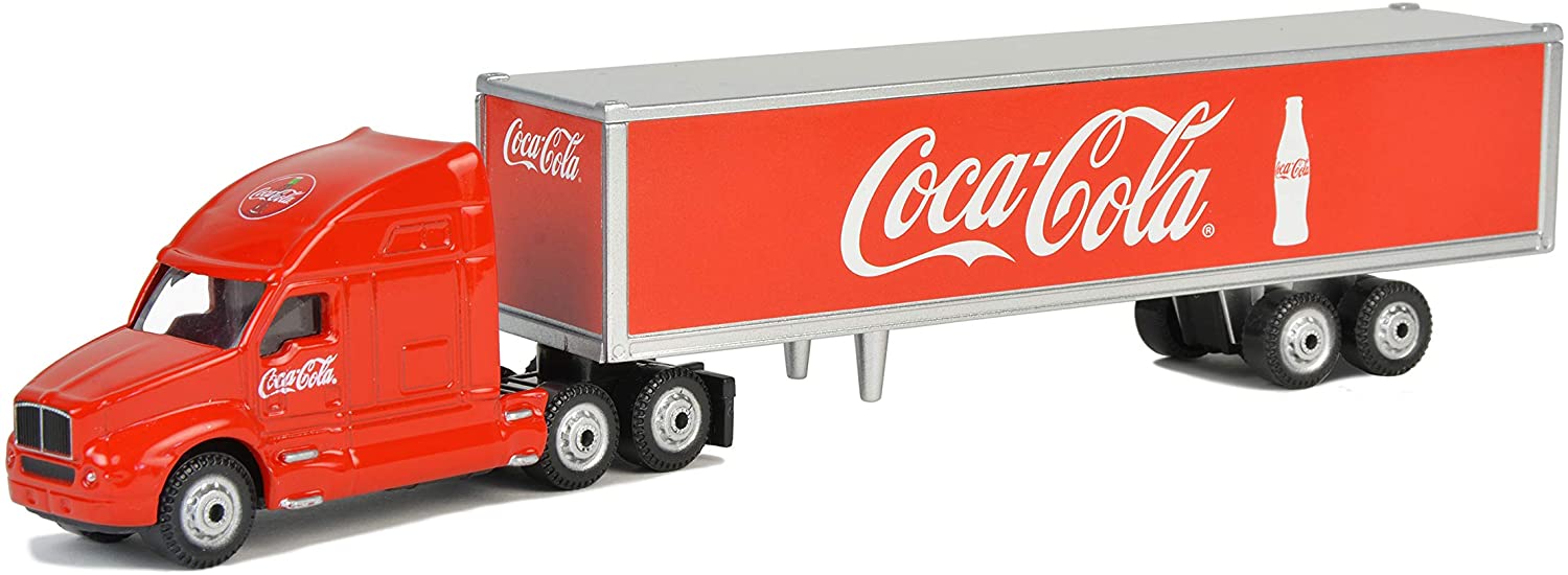 Long Hauler Tractor Trailer “Coca-Cola” 1:87 Scale Diecast Model