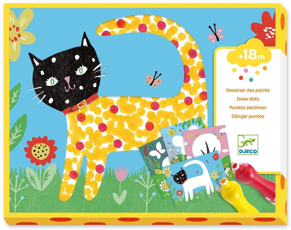 DJECO LPA Mess-Free Painting Set- Small Dot Painting