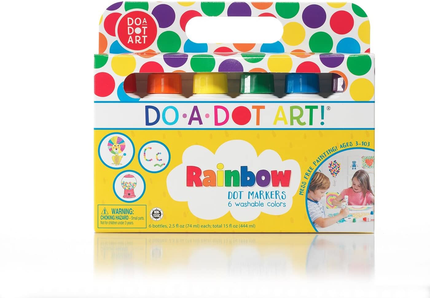Do-a-Dot 6 Pack Rainbow Markers
