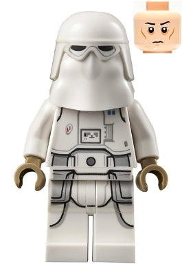SW1177 Snowtrooper Commander, Printed Legs, Dark Tan Hands