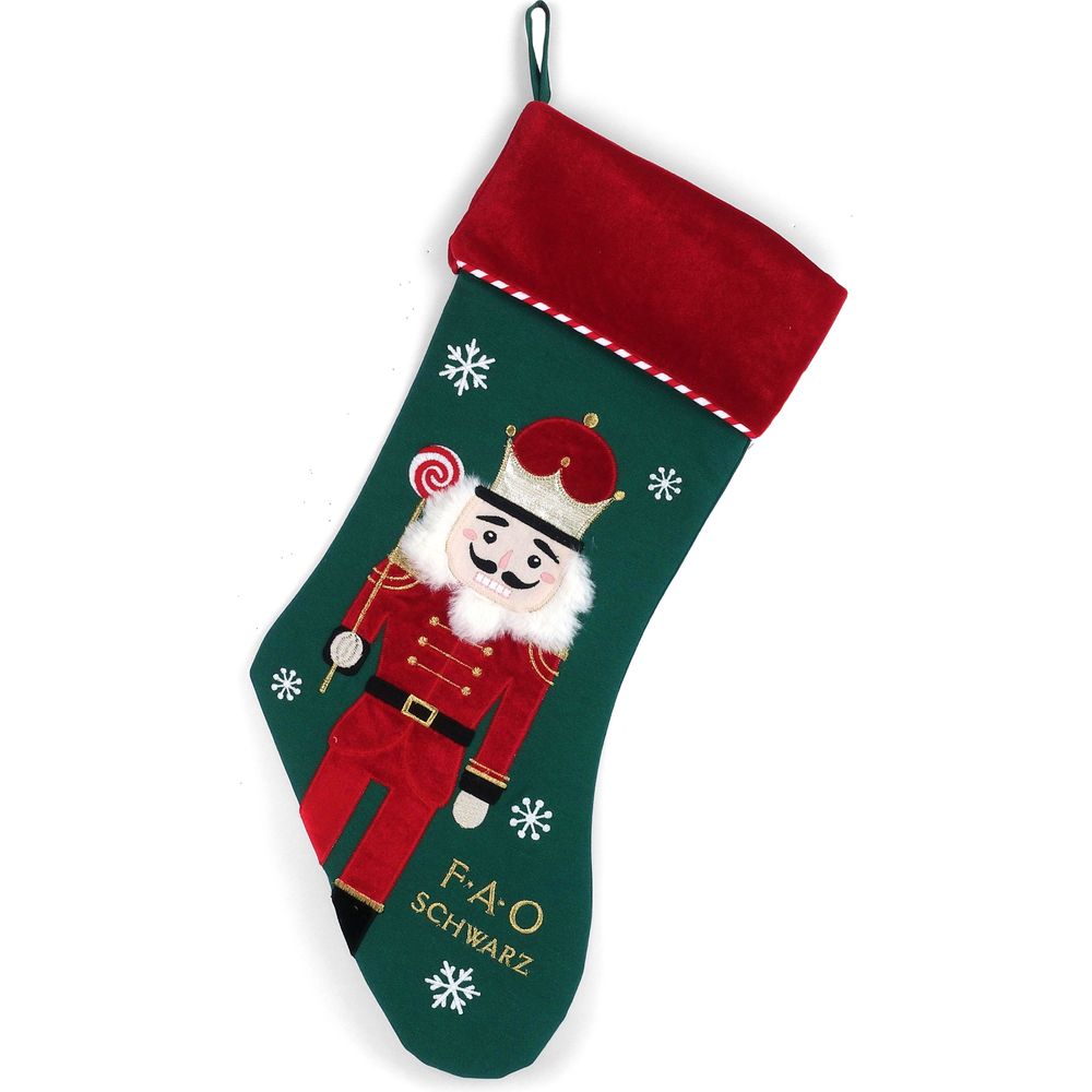 Merry Nutcracker Stocking