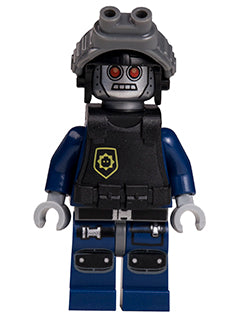 TLM055 Robo SWAT - Aviator Cap with Goggles, Body Armor Vest