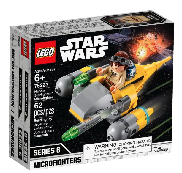 LEGO® 75223 Naboo Starfighter™ Microfighter Star Wars, retired, certified
