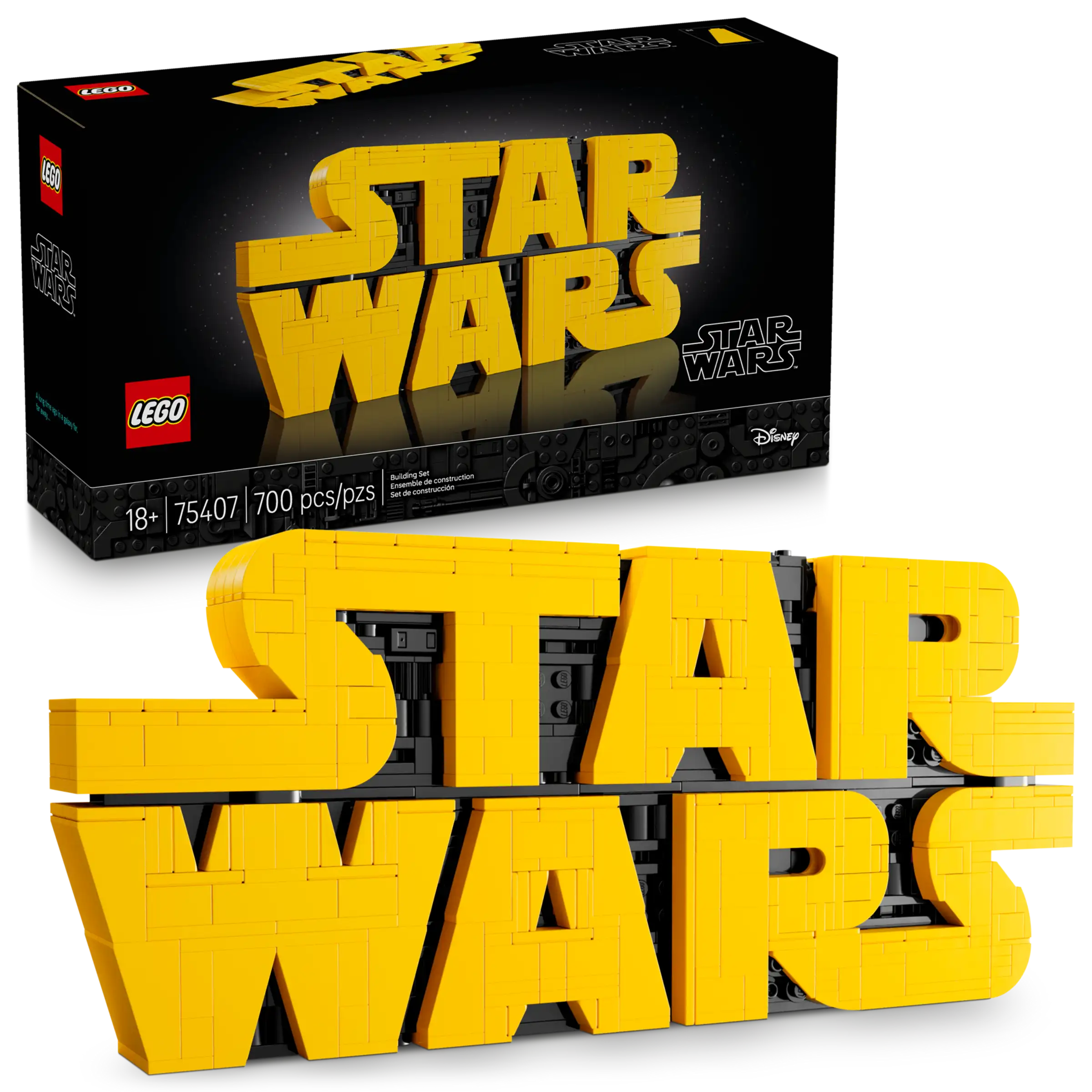 LEGO® Star Wars™ Brick-Built Star Wars™ Logo 75407